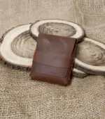 Handmade Dutch Style Leather Wallet – Slim Flap Design