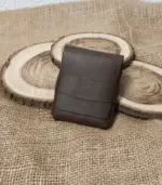 Handmade Dutch Style Leather Wallet – Slim Flap Design