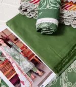 Festive Emb Lawn 3‑PC – Slub Print & Makhmal Dupatta - Image 6
