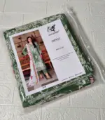 Festive Emb Lawn 3‑PC – Slub Print & Makhmal Dupatta - Image 7