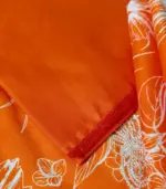 Festive Emb Lawn 3‑PC – Slub Print & Makhmal Dupatta - Image 6