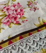 Festive Emb Lawn 3‑PC – Slub Print & Makhmal Dupatta - Image 4