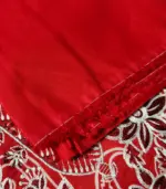 Festive Emb Lawn 3‑PC – Slub Print & Makhmal Dupatta - Image 6