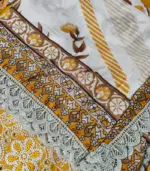 Festive Emb Lawn 3‑PC – Slub Print & Makhmal Dupatta - Image 5