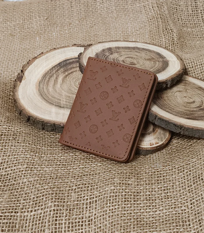 LV5 LV Style Bifold Luxury – Trendy Leather Wallet with Multiple Card Slots - Image 11