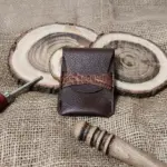 Heritage Flap Croc – Premium Handmade Vertical Card Holder