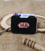 D-Cut Edge Card Holder – Fully Handmade Premium Leather - Image 2