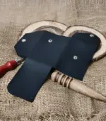Smart Flap Dual Pocket Wallet – Fully Handmade Premium Leather - Image 3