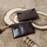 Mini Seamless Card Holder – Fully Handmade Premium Leather