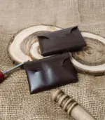 Mini Seamless Card Holder – Fully Handmade Premium Leather