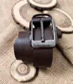Classic Texture Belt – Premium Single Piece Leather with Heavy Buckle