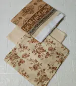 Sohaye Classic Print – 3-Piece Lawn Suit (Unstitched) with Banadora Dupatta - Image 2