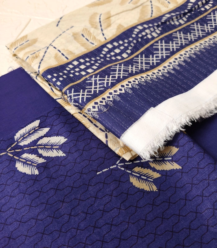 Sohaye D5-3 Sohaye Classic Print – 3-Piece Lawn Suit (Unstitched) with Banadora Dupatta - Image 3