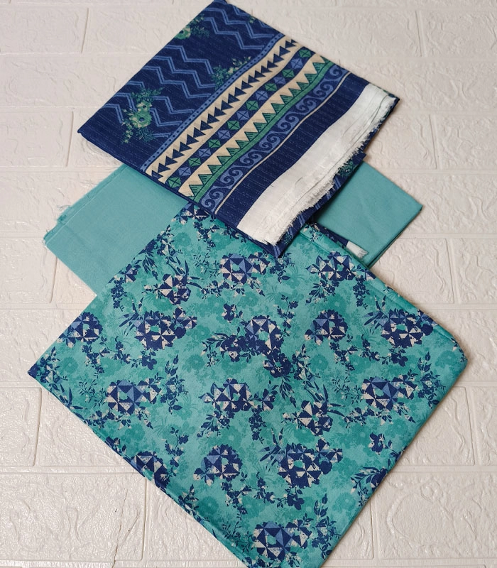 Sohaye D6-1 Sohaye Classic Print – 3-Piece Lawn Suit (Unstitched) with Banadora Dupatta - Image 2