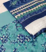 Sohaye Classic Print – 3-Piece Lawn Suit (Unstitched) with Banadora Dupatta - Image 3