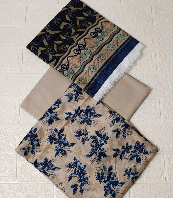 Sohaye D7-1 Sohaye Classic Print – 3-Piece Lawn Suit (Unstitched) with Banadora Dupatta - Image 2