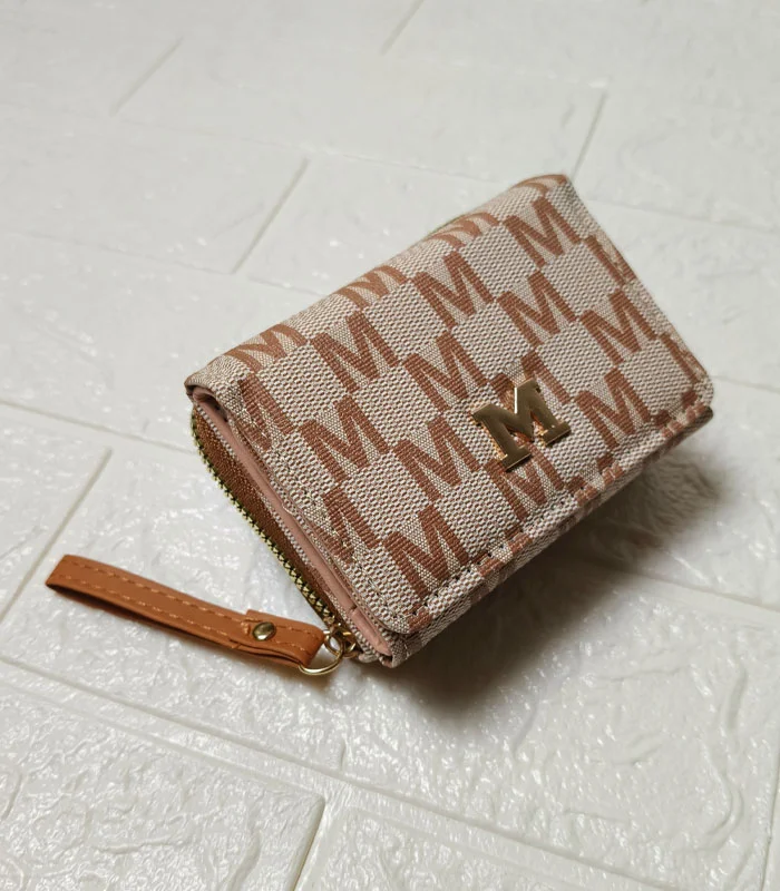 D7-1 Blush Charm 2-in-1 Korean-Style Cute Wallet - Image 2