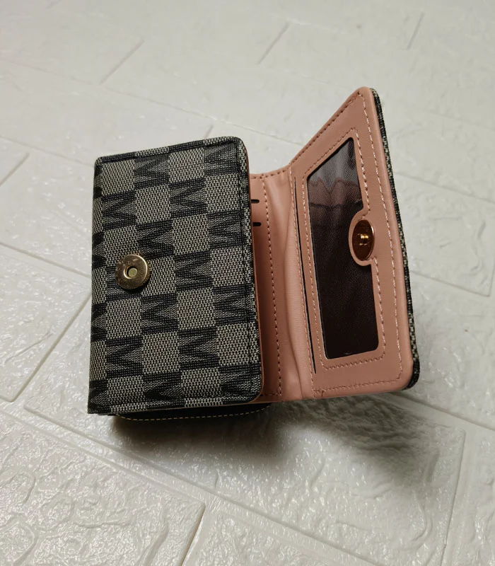 D8-2 Blush Charm 2-in-1 Korean-Style Cute Wallet - Image 3