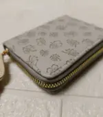 Cherry Blossom Zip Wallet – Korean Style Women's Wallet - Image 3