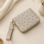 Cherry Blossom Zip Wallet – Korean Style Women's Wallet
