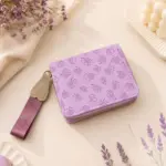 Cherry Blossom Zip Wallet – Korean Style Women's Wallet