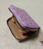 Cherry Blossom Zip Wallet – Korean Style Women's Wallet - Image 4